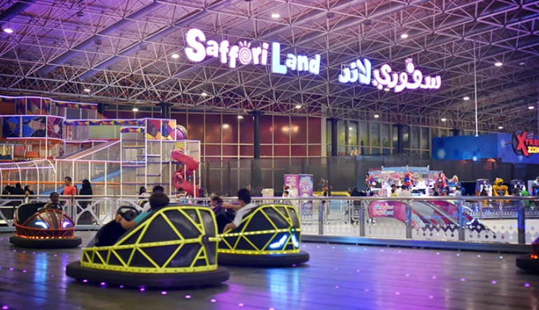 ملاهي سفوري لاند في العثيم مول خريص