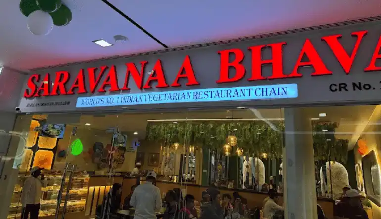 المطاعم في لولو مول الدمام Saravanaa bhavan Dammam