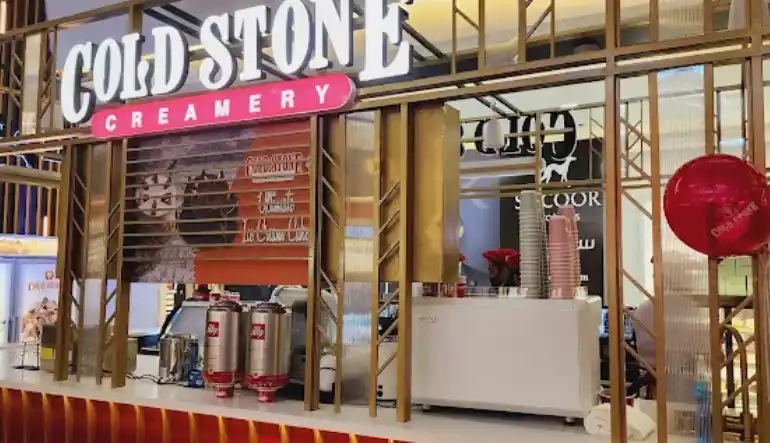 مطعم كولد ستون الرياض جاليري