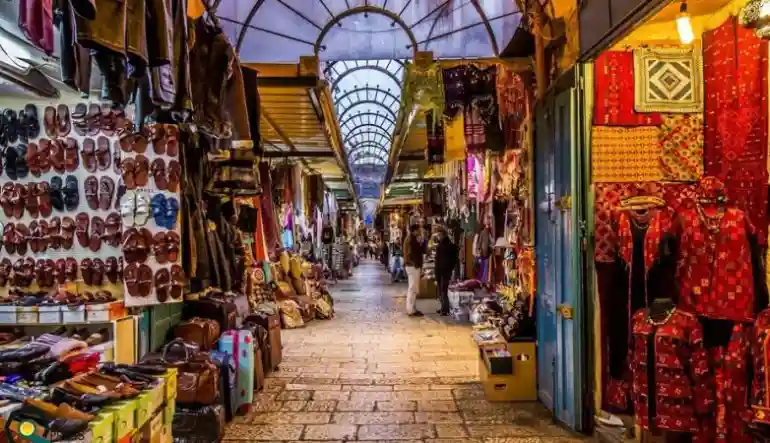 محلات الأقمشة في سوق القدس الرياض