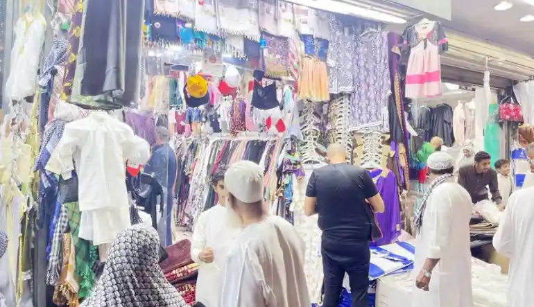 محلات الملابس في سوق العتيبية مكة